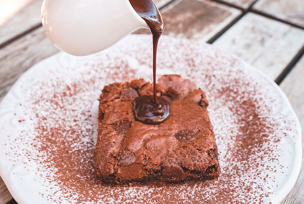 receita de brownie de chocolate